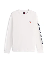Tommy Jeans Shirt nachtblau/weiß