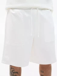Pull&Bear Shorts weiß