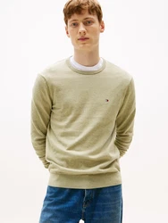 Tommy Hilfiger Pullover Essential Crew Neck khaki