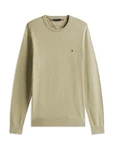 Tommy Hilfiger Pullover Essential Crew Neck khaki Tommy Hilfiger Pullover Essential Crew Neck khaki