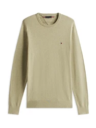 Tommy Hilfiger Pullover Essential Crew Neck khaki