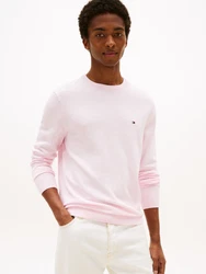 Tommy Hilfiger Pullover Essential Crew Neck pastellrosa