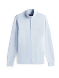 Strickjacke 'ESSENTIAL' hellblau