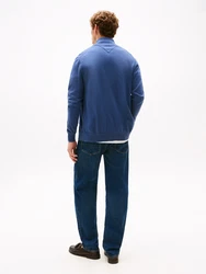 TOMMY HILFIGER Strickjacke Essential blau