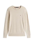 Tommy Hilfiger Pullover Essential Crew Neck hellbraun Tommy Hilfiger Pullover Essential Crew Neck hellbraun