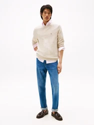 TOMMY HILFIGER Pullover 'ESSENTIAL' STEUERKREUZ cappuccino