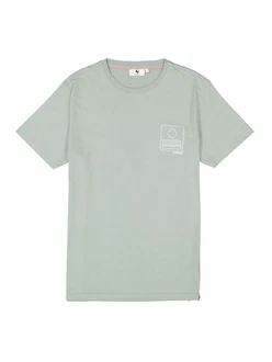 GARCIA T-Shirt 'Garcia' mint/weiß
