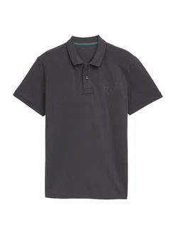 TOM TAILOR Poloshirt anthrazit