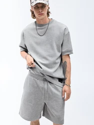 Pull&Bear Shorts grau