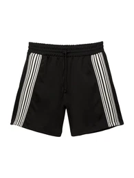 Shorts 'STWD' schwarz / wei