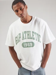 GAP T-Shirt grn/wei