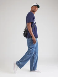 GAP T-Shirt navy / weiß