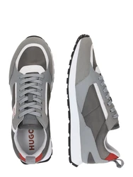 HUGO Sneaker 'Icelin' grau/anthrazit/weiß