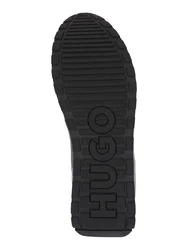 HUGO Sneaker 'Icelin' grau/anthrazit/weiß