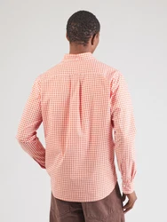 Gant Langarmhemd navy/hellgrau/orange/weiß