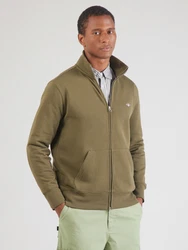 Gant Sweatshirt REG SHIELD FULL ZIP SWEAT oliv