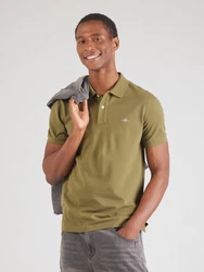GANT Poloshirt Regular Shield Pique Polo oliv