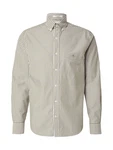 Gant Langarmhemd REG POPLIN STRIPE SHIRT oliv/weiß