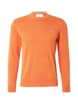 Gant Strickpullover Classic C-Neck dunkelorange