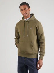 Gant Hoodie REGULAR SHIELD HOODIE oliv