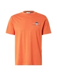 GANT T-Shirt REG ARCHIVE SHIELD EMB marine/hellgrau/orange/dunkelrot