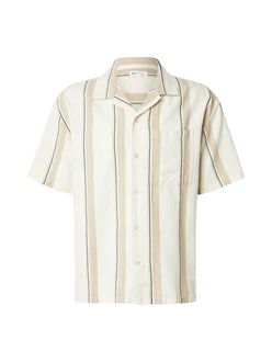 GAP Hemd beige/schwarz/weiß