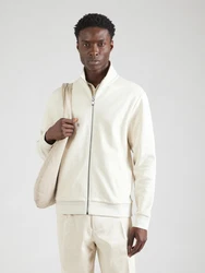 BOSS Sweatjacke H-Shepherd naturweiß