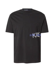 Karl Lagerfeld T-Shirt blau/schwarz/weiß