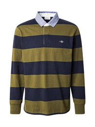 Poloshirt marine / hellblau / oliv