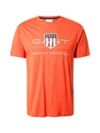 Gant T-Shirt REGULAR ARCHIVE SHIELD grau/orange/rot/weiß