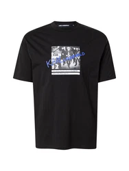 Karl Lagerfeld T-Shirt blau/grau/schwarz/weiß