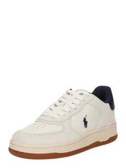 Polo Ralph Lauren Sneaker 'MASTERS CRT' marine / taupe / weiß Polo Ralph Lauren Sneaker 'MASTERS CRT' marine / taupe / weiß