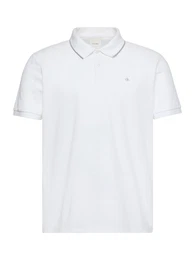 Poloshirt grau / wei