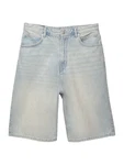 Pull&Bear Shorts Denim blau