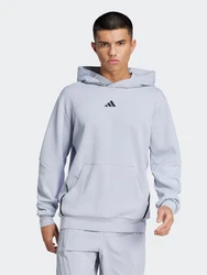 ADIDAS PERFORMANCE Sportsweatshirt 'Designed For Training' hellgrau/schwarz