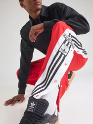 ADIDAS ORIGINALS Hose 'Adibreak' rot/schwarz/weiß