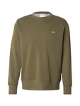 GANT Sweatshirt REG SHIELD C-NECK SWEAT oliv GANT Sweatshirt REG SHIELD C-NECK SWEAT oliv