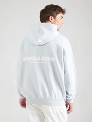 Pegador Sweatjacke Colne pastellblau/weiß