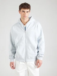 Pegador Sweatjacke Colne pastellblau/weiß
