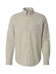 Gant Langarmhemd khaki/weiß Gant Langarmhemd khaki/weiß