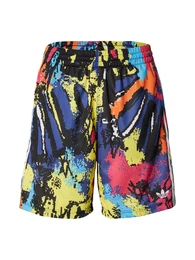 Shorts 'ARCHIVE' navy / azur / gelb / schwarz