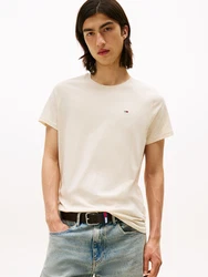 Tommy Jeans T-Shirt beige/marine/rot