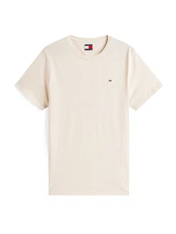 Tommy Jeans T-Shirt beige/marine/rot