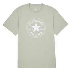 CONVERSE T-Shirt 'Chuck Taylor All Star' pastellgrün/weiß
