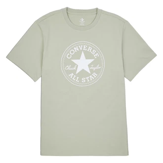 CONVERSE T-Shirt 'Chuck Taylor All Star' pastellgrün/weiß