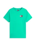 Tommy Jeans T-Shirt 'ESSENTIAL' marineblau/jade/rot/weiß