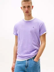 Tommy Jeans T-Shirt navy/lavendel/rot/weiß