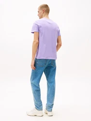 Tommy Jeans T-Shirt navy/lavendel/rot/weiß