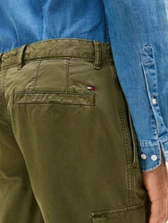 TOMMY HILFIGER Hose 'DENTON' oliv