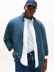 Tommy Hilfiger Strickjacke BT-ESSENTIAL COTTON ZIP THRU (in bracket if parent id exists) blau